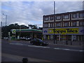TQ1979 : Topps Tiles and BP petrol station on Gunnersbury Avenue by David Howard