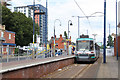 Metrolink tram 1007 at Eccles