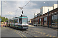 SJ7998 : Tram and tram sheds by Alan Murray-Rust