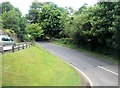 Drumbuck Road at its junction with Mill Hill (A25)