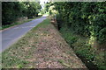 Ditch on Duck End Lane