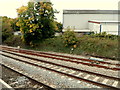 Milepost zero at Yate railway station