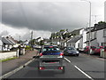 A dark sky and heavy traffic, Enniskillen