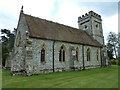 Early evening at St Barnabas, Faccombe (i)