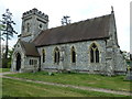 Early evening at St Barnabas, Faccombe (k)