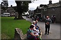 Widecombe in the Moor : Village Green & Road