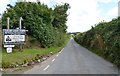 Lane past Tamar Lake Farm