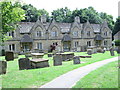 Houses within Churchyard of St Mary