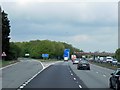 Northbound M40, Exit at Junction 7