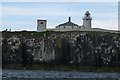 NU2135 : Lighthouse on Inner Farne by DS Pugh