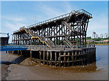 NZ2362 : Dunston Coal Staithes by wfmillar