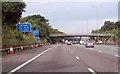 M25 westbound footbridge