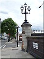 Bridge lamps, Mornington Terrace NW1