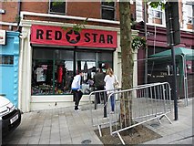C4316 : Red Star, Derry / Londonderry by Kenneth  Allen