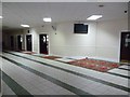 TQ1274 : Corridor, Hounslow Mosque, Wellington Road South, Hounslow by Robin Sones