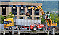 J3474 : Scrap removal, Donegall Quay, Belfast (2013-1) by Albert Bridge