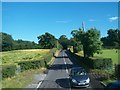 The southern section of Bonecastle Road from the A25