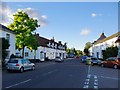 Hunsdon: view from the village pump