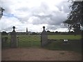 NO5298 : The churchyard gates of St Machar's, Aboyne by Stanley Howe