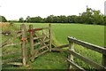 Gate on the footpath