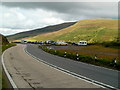 SN9720 : Viewing area alongside the A470 in the Brecon Beacons by Jaggery