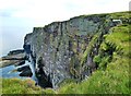 NC1248 : Geodh' na Goibhre Cliffs by Mary and Angus Hogg