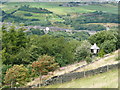 Lookout post in a garden