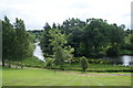 The loch at Stirling University