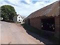 Farmhouse and barn at Slade