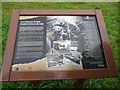 Info board at the old Six Bells Colliery site today