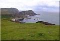 NR2741 : Cliffs, Port nan Gallan, Oa by Ian Andrews