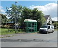 Bus shelter, Llanddewi Ystradenni, Powys