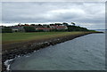 Sea wall near Ross Point