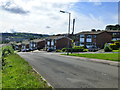 Looking down the hill, Hengoed Avenue, Cefn Hengoed