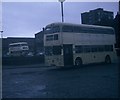 SJ3290 : Buses at Seacombe Ferry Bus Station by David Hillas