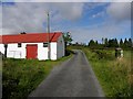 H1620 : Road at Derryvella by Kenneth  Allen