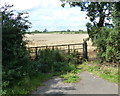 Disused gate onto farmland