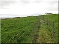 Fenced in path, Upper Carlestoun