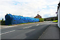 Blue hedge, Durdar Road