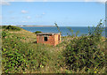 Brick structure on Boat Cliff