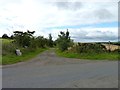 Farm road entrance