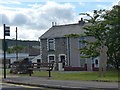 Heritage trail marker, Twyn Star, Dukestown, Tredegar