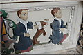 The Brydges Boys and Dog, Ludgershall church