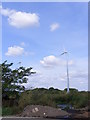 TM0984 : Wind Turbines at Westhall Farm by Geographer