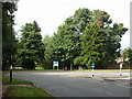 Roundabout on Sullivan Drive, Bewbush, Crawley