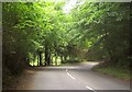 A396 north of Stags Head Cross