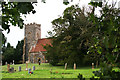 Ashbrittle church and ancient yew tree