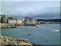 Houses by the shore at Millport