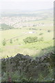 View over eastern Skipton from Skipton Moor Lane