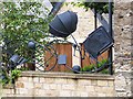 Detail of fence at "Unnamed House", Middleton Tyas